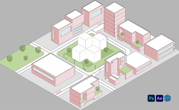 Motion Graphics: Architecture Diagram